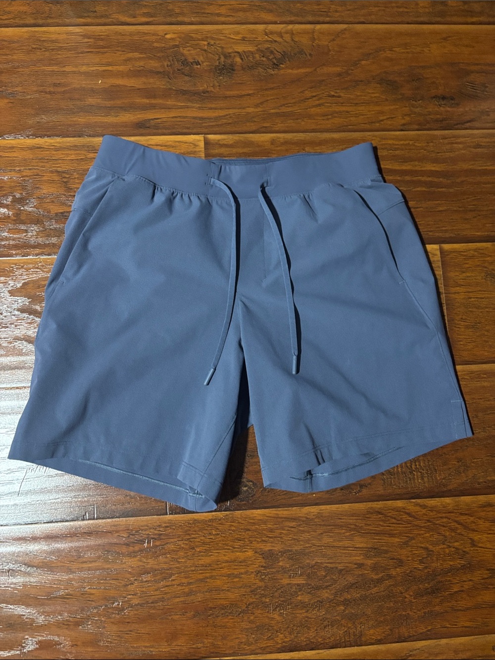 lululemon athletica 7” Men's Drawstring Athletic Shorts — Slate Blue